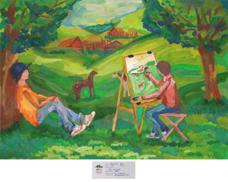 Композиция в художественной школе