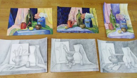 Композиция для поступления в художественную школу