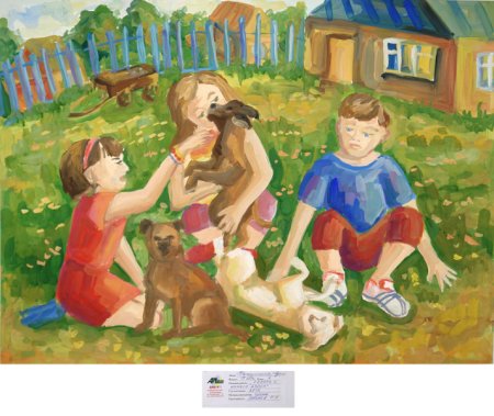 Станковая композиция в художественной школе