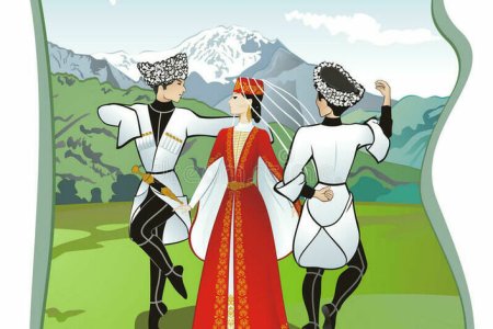 Кавказ традиции иллюстрации