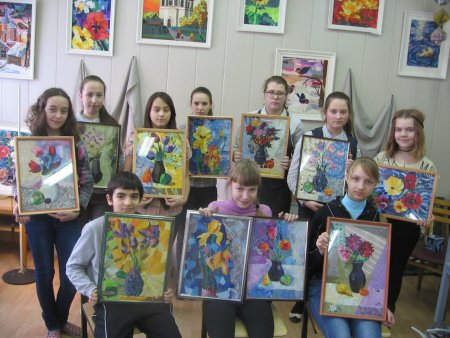 Рисование в художественной школе