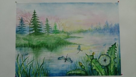 Зеркало природы рисунки