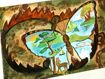 Биоразнообразие рисунок