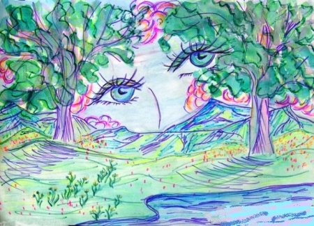 Рисунок образ природы