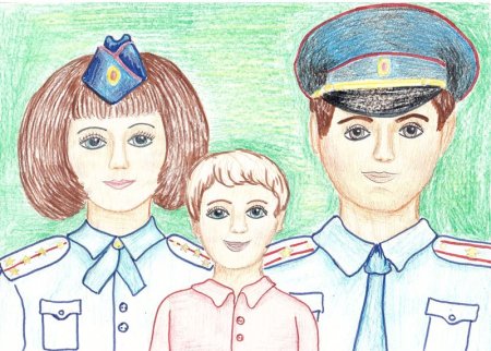 Папа полицейский