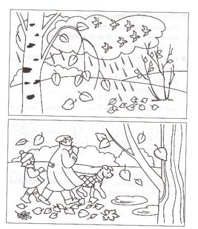 Осень задания для дошкольников