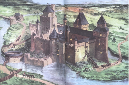 Замки феодалов средневековья