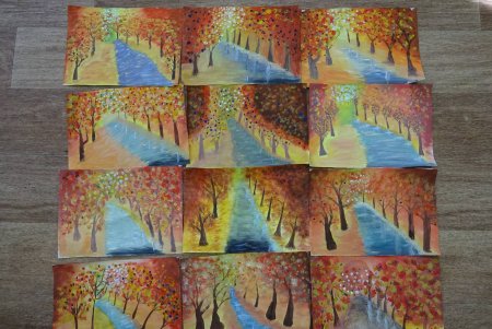 Различные техники рисования