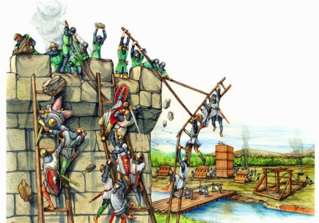 Крепость Нарын кала схема