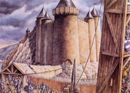 Зарисовки города крепости