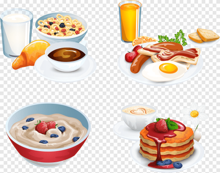 Нарисовать завтрак