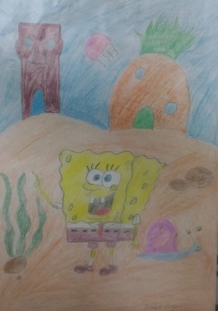 Рисунок любимого мультфильма