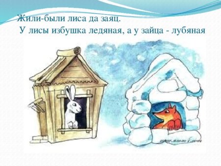 Рисование заюшкиной избушки в средней группе