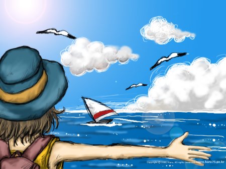 Рисунок на тему лето