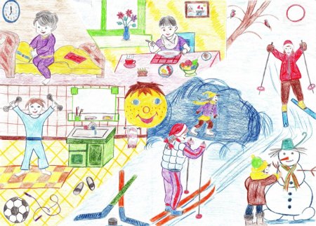 ЗОЖ глазами детей