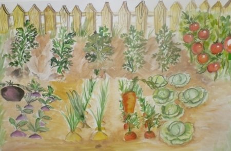 Рисование витамины для здоровья