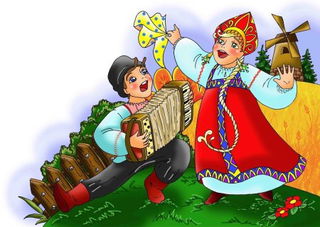 Народный фольклор частушки для детей