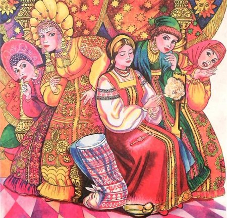 Русский фольклор иллюстрации