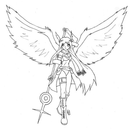 Валькирия рисунок