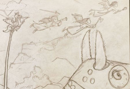 Полет валькирий рисунок