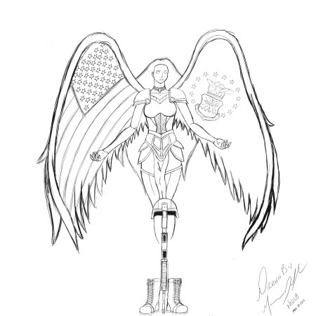 Валькирия раскраска