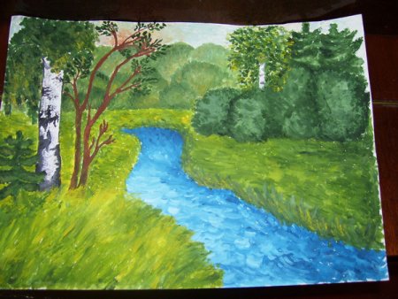 Пейзаж родной земли