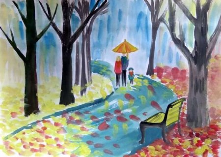 Рисунок осень