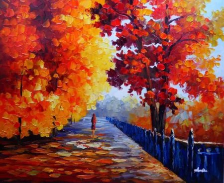 Золотая осень рисунок