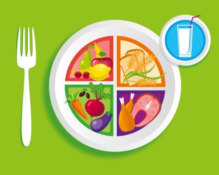 Рисунок школьной столовой