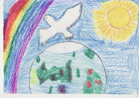 Конкурс рисунков мирное небо