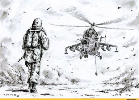 Сталкер рисунки карандашом