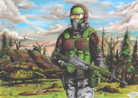 Сталкер группировка монолит арт