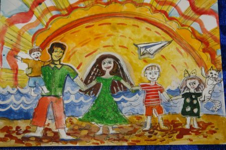 Семейные традиции рисунок