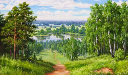 Художник Самарская Елена моя Россия