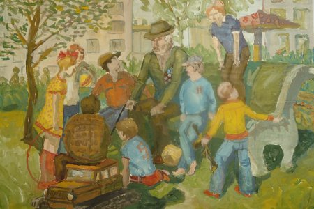 Многофигурная сюжетная композиция