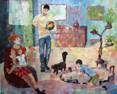 Многофигурная сюжетная композиция