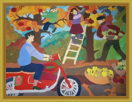 Рисование праздник урожая