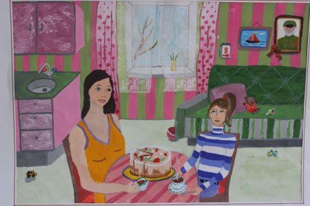 Композиция на тему моя семья