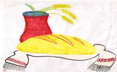 Рисование на тему хлеб