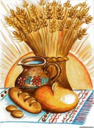 Рисование на тему хлебобулочные изделия