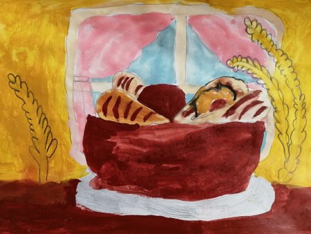 Хлеб рисунок