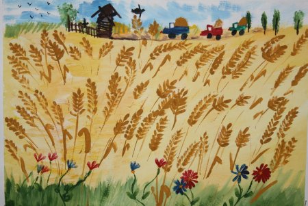 Плакат хлеб всему голова