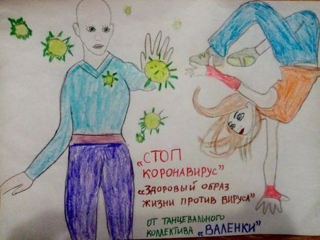 Рисунок стоп коронавирусу