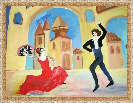 Рисунок к музыкальному произведению