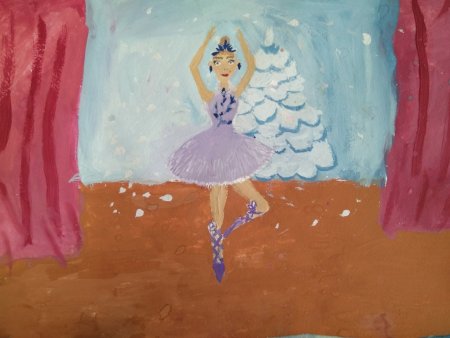 Разукрашка балет Щелкунчик