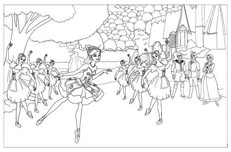 Нарисовать балерину поэтапно