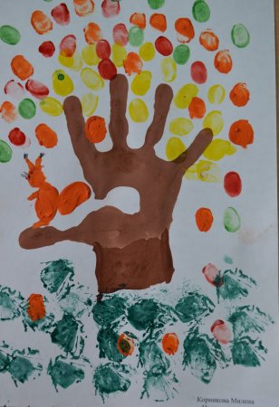 Рисование пальчиками для детей