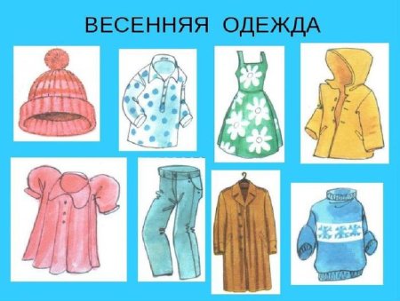 Раскраска зимняя одежда