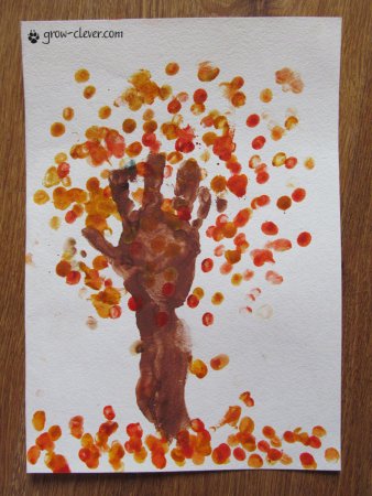 Рисование осеннее дерево в младшей группе