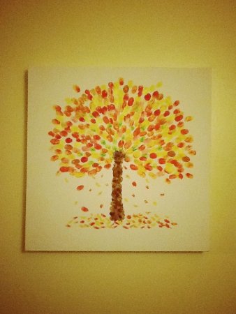 Рисование деревьев в детском саду